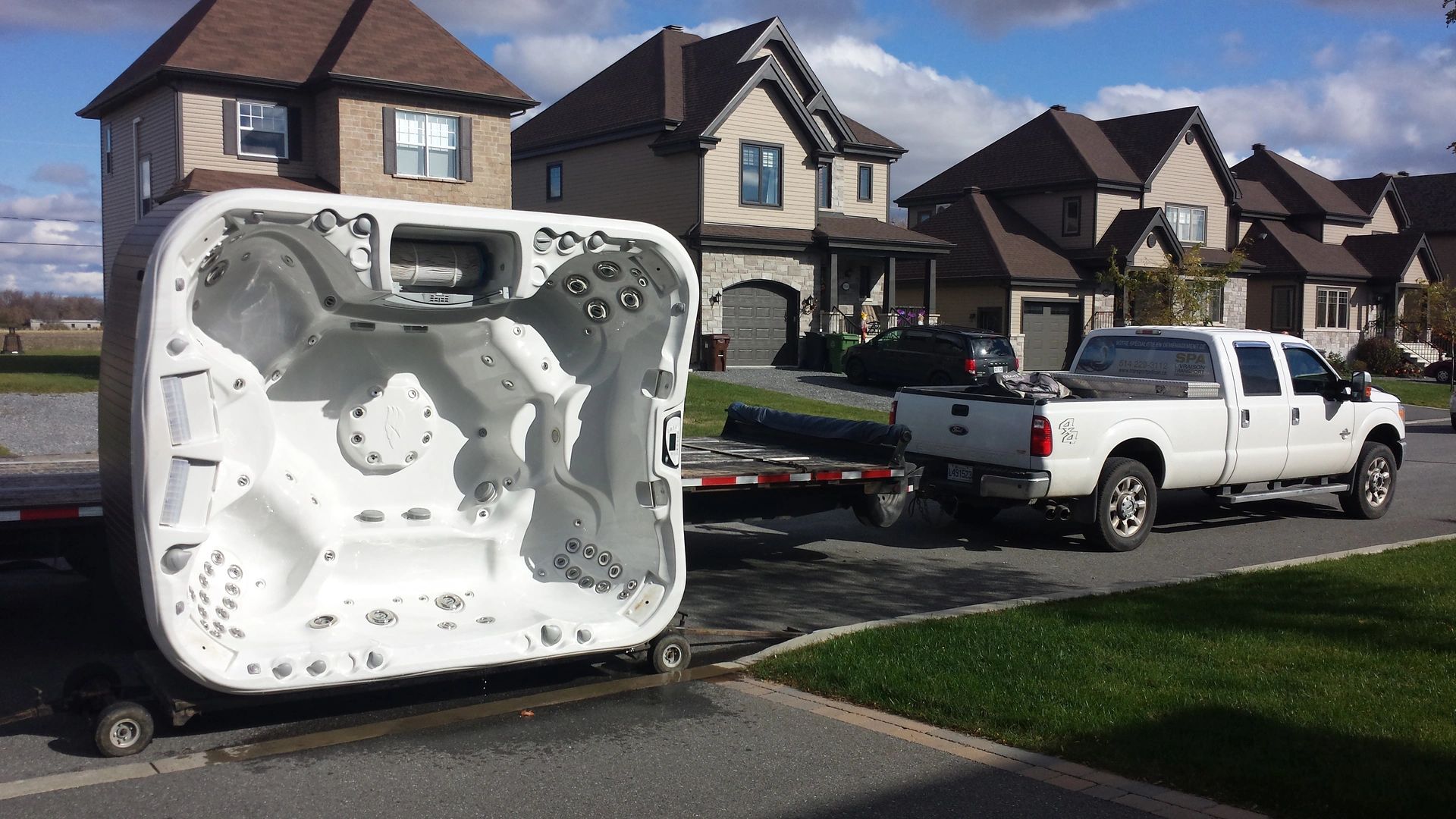 Spa Moving and Transportation Poseidon Pools and Spa Service