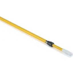 Yellow fibreglass pole, non-conductive