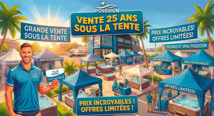 Vente 25 ans sous la tente 