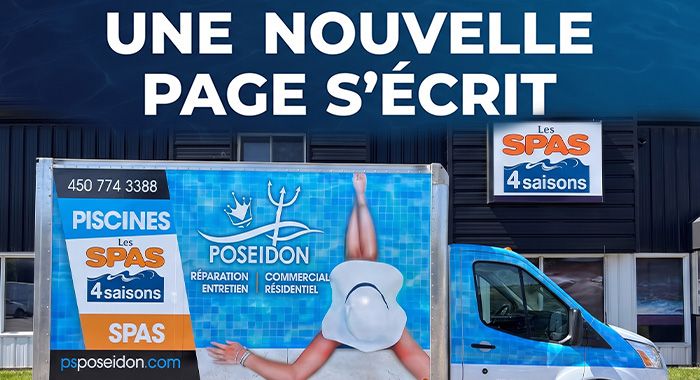 Grande réouverture Des SPAS 4 SAISONS 